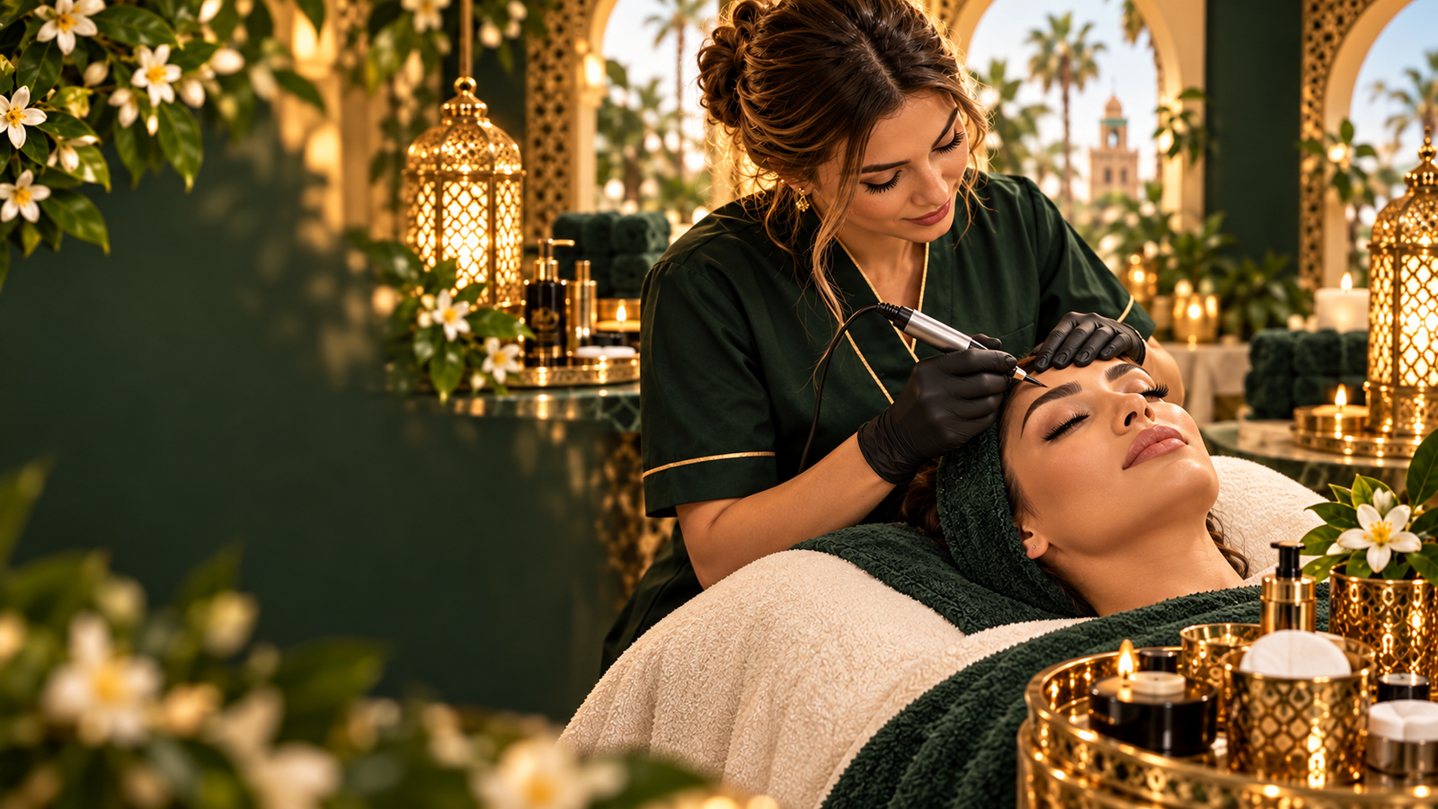 Maquillage permanent — illustration Argan Belgique